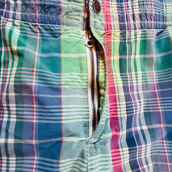 POLO Ralph Lauren Mens XXL Plaid Board Shorts Drawstring Mesh Lined Pockets - Picture 8 of 16